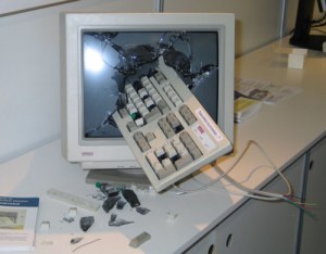 broken computer Royal Mail Glitch Hits Christmas Post